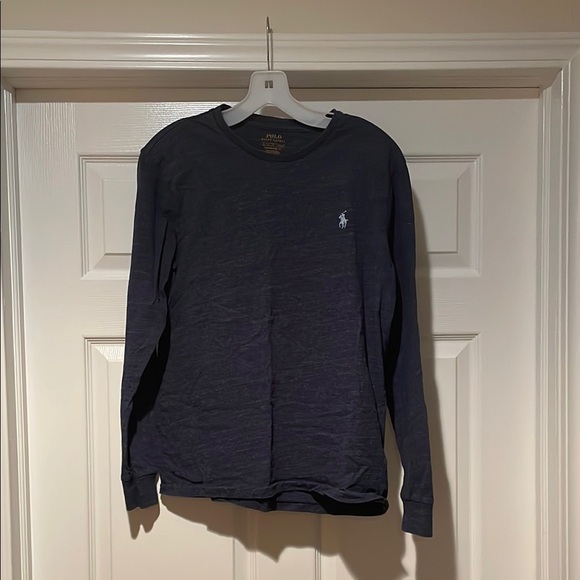 Polo Ralph Lauren Navy Long Sleeve Shirt - Picture 1 of 3